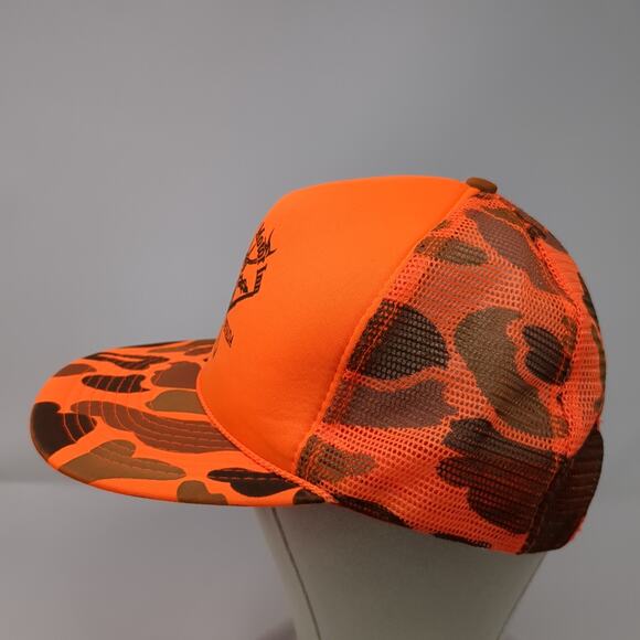 Gold Country Motor Inn Elko Nevada Trucker Hat Multicolor OS Camouflage Mohr's - Picture 3 of 9